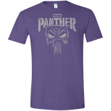 T-Shirts Heather Purple / S Punish Enemies Of Wakanda Men's Semi-Fitted Softstyle