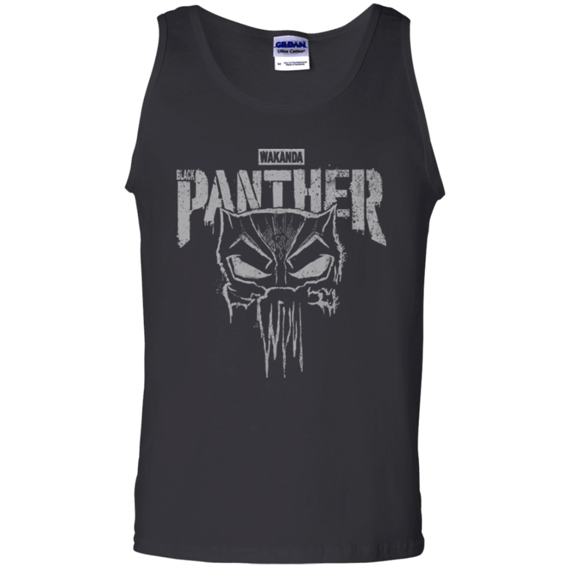 T-Shirts Black / S Punish Enemies Of Wakanda Men's Tank Top