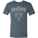 T-Shirts Indigo / S Punish Enemies Of Wakanda Men's Triblend T-Shirt