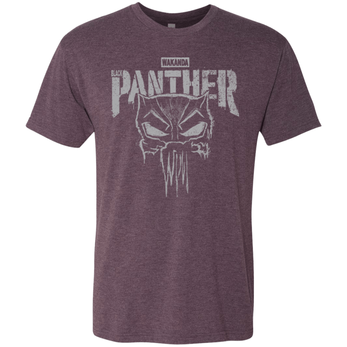 T-Shirts Vintage Purple / S Punish Enemies Of Wakanda Men's Triblend T-Shirt