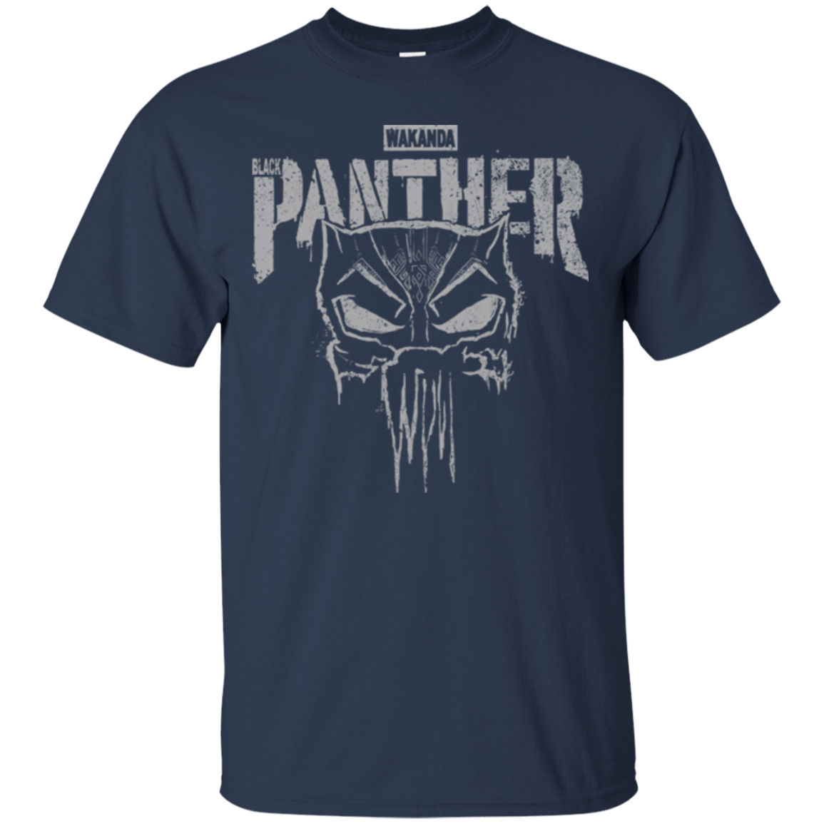 T-Shirts Navy / S Punish Enemies Of Wakanda T-Shirt