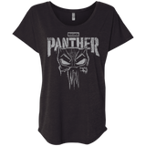 T-Shirts Vintage Black / X-Small Punish Enemies Of Wakanda Triblend Dolman Sleeve