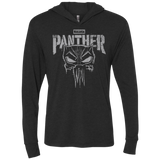 T-Shirts Vintage Black / X-Small Punish Enemies Of Wakanda Triblend Long Sleeve Hoodie Tee