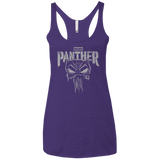 T-Shirts Purple Rush / X-Small Punish Enemies Of Wakanda Women's Triblend Racerback Tank