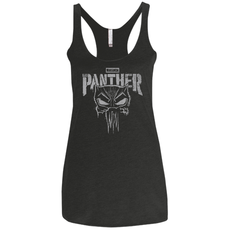 T-Shirts Vintage Black / X-Small Punish Enemies Of Wakanda Women's Triblend Racerback Tank