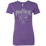 T-Shirts Purple Rush / S Punish Enemies Of Wakanda Women's Triblend T-Shirt