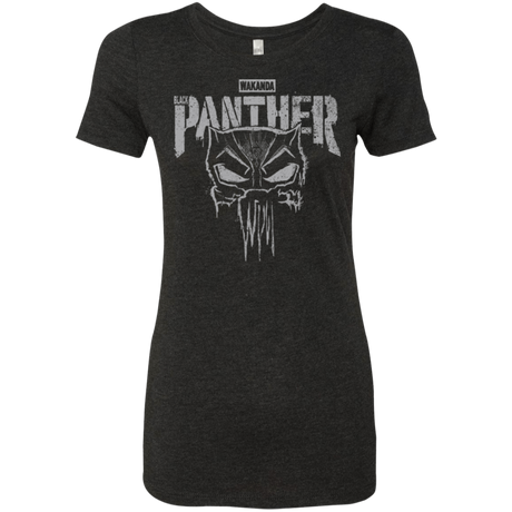 T-Shirts Vintage Black / S Punish Enemies Of Wakanda Women's Triblend T-Shirt
