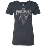 T-Shirts Vintage Navy / S Punish Enemies Of Wakanda Women's Triblend T-Shirt