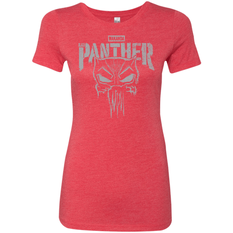 T-Shirts Vintage Red / S Punish Enemies Of Wakanda Women's Triblend T-Shirt