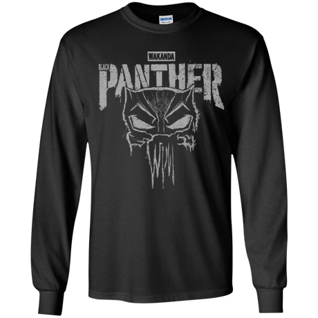 T-Shirts Black / YS Punish Enemies Of Wakanda Youth Long Sleeve T-Shirt