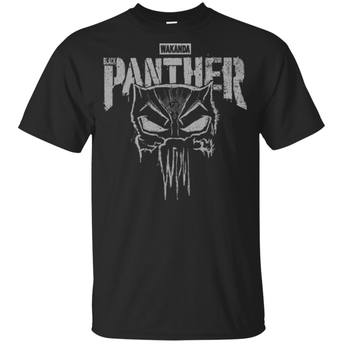 T-Shirts Black / YXS Punish Enemies Of Wakanda Youth T-Shirt