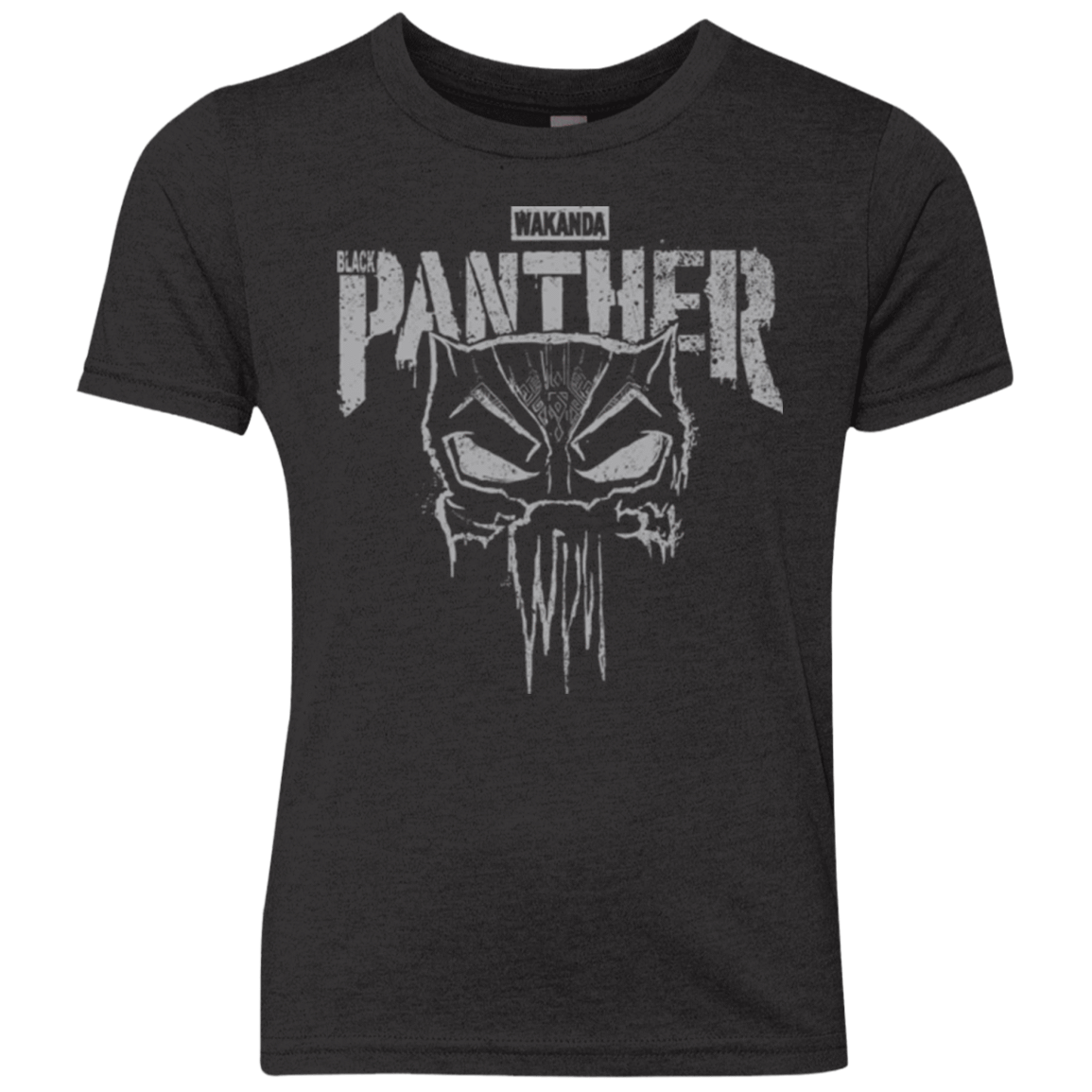 T-Shirts Vintage Black / YXS Punish Enemies Of Wakanda Youth Triblend T-Shirt