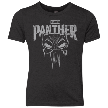T-Shirts Vintage Black / YXS Punish Enemies Of Wakanda Youth Triblend T-Shirt