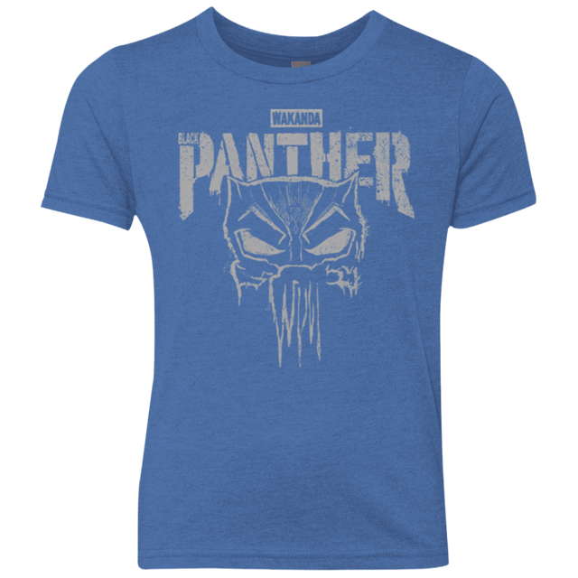 T-Shirts Vintage Royal / YXS Punish Enemies Of Wakanda Youth Triblend T-Shirt