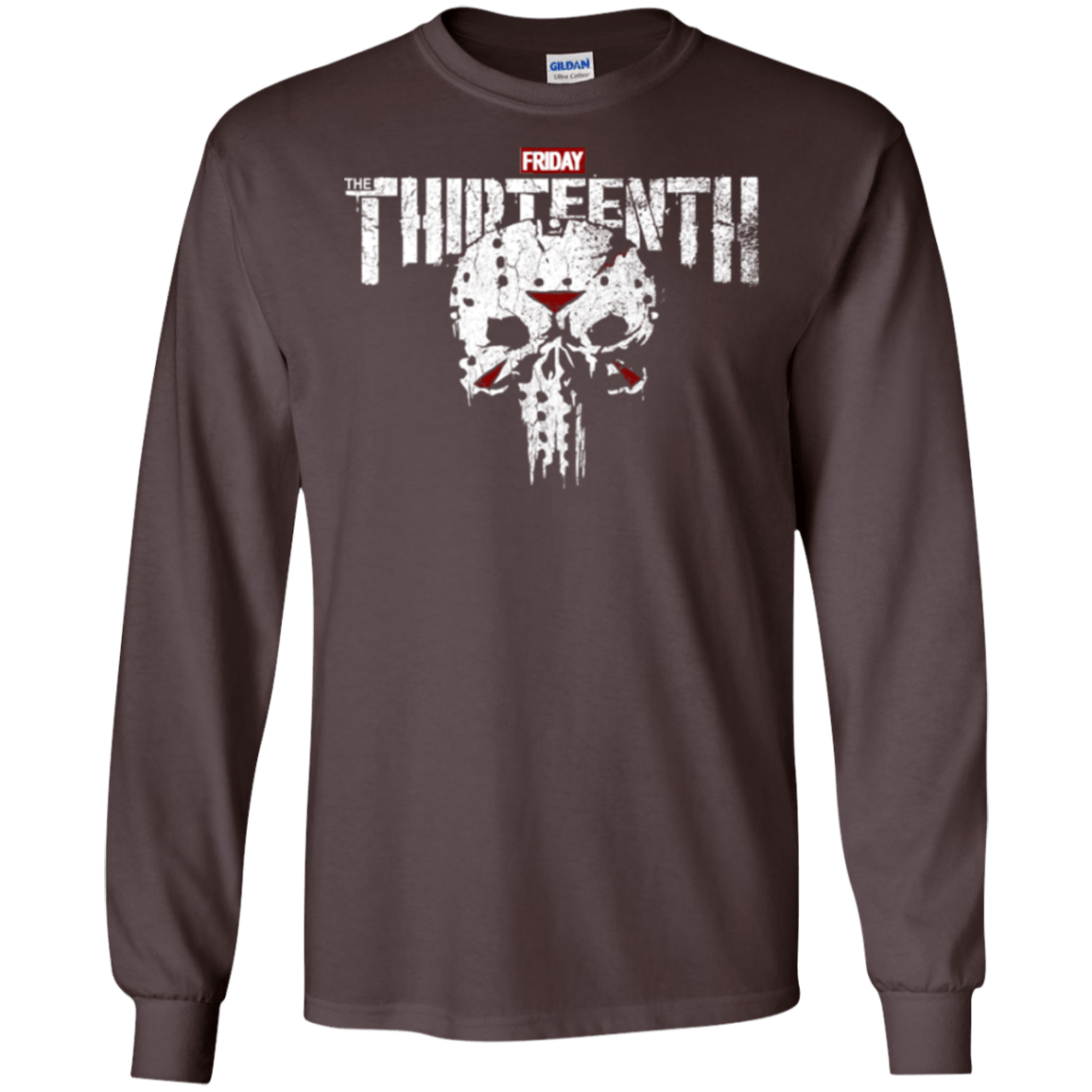 T-Shirts Dark Chocolate / S Punish The Campers Men's Long Sleeve T-Shirt