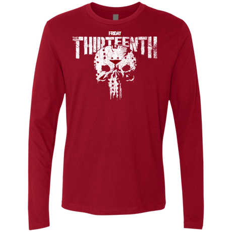 T-Shirts Cardinal / S Punish The Campers Men's Premium Long Sleeve