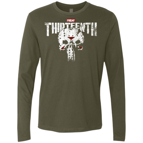 T-Shirts Military Green / S Punish The Campers Men's Premium Long Sleeve