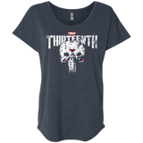 T-Shirts Vintage Navy / X-Small Punish The Campers Triblend Dolman Sleeve