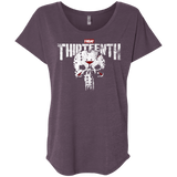 T-Shirts Vintage Purple / X-Small Punish The Campers Triblend Dolman Sleeve