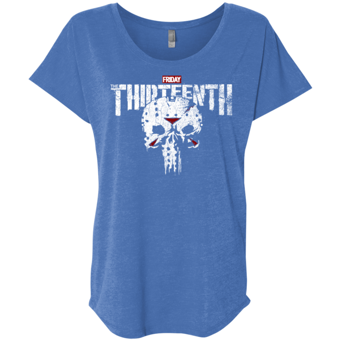 T-Shirts Vintage Royal / X-Small Punish The Campers Triblend Dolman Sleeve