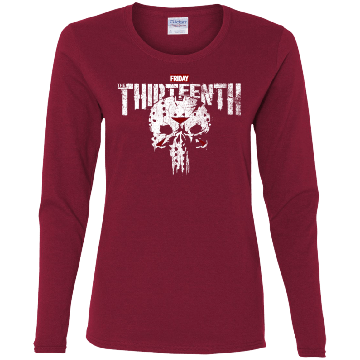 T-Shirts Cardinal / S Punish The Campers Women's Long Sleeve T-Shirt