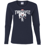 T-Shirts Navy / S Punish The Campers Women's Long Sleeve T-Shirt