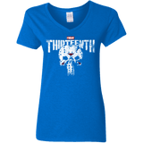 T-Shirts Royal / S Punish The Campers Women's V-Neck T-Shirt