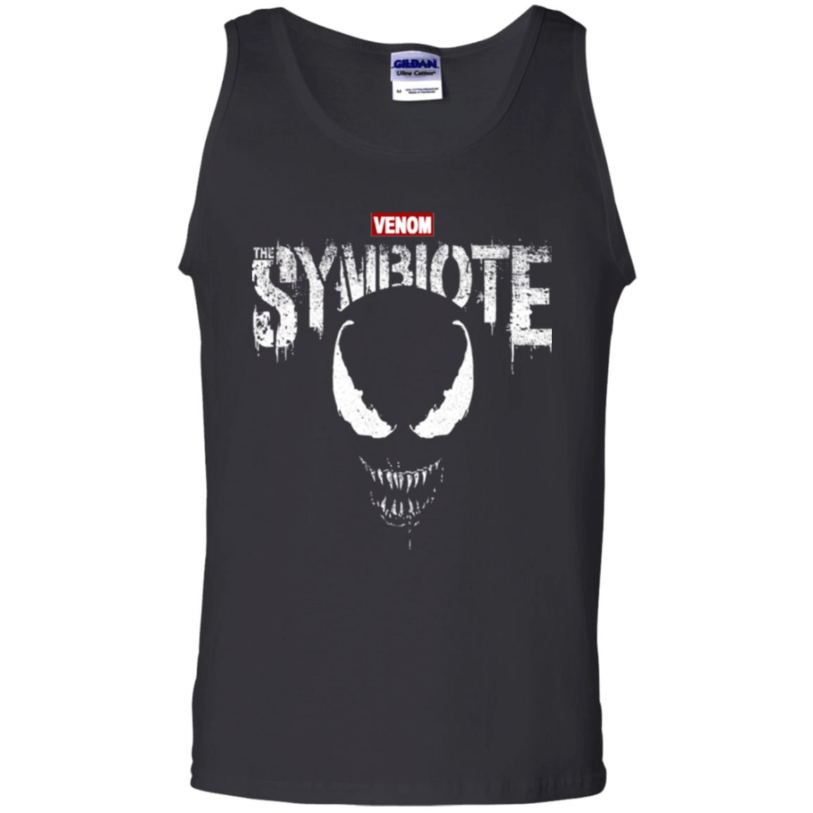 T-Shirts Black / S Punish The Spider Men's Tank Top