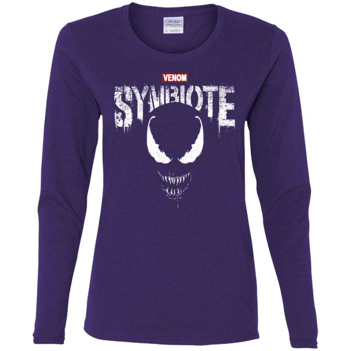 T-Shirts Purple / S Punish The Spider Women's Long Sleeve T-Shirt