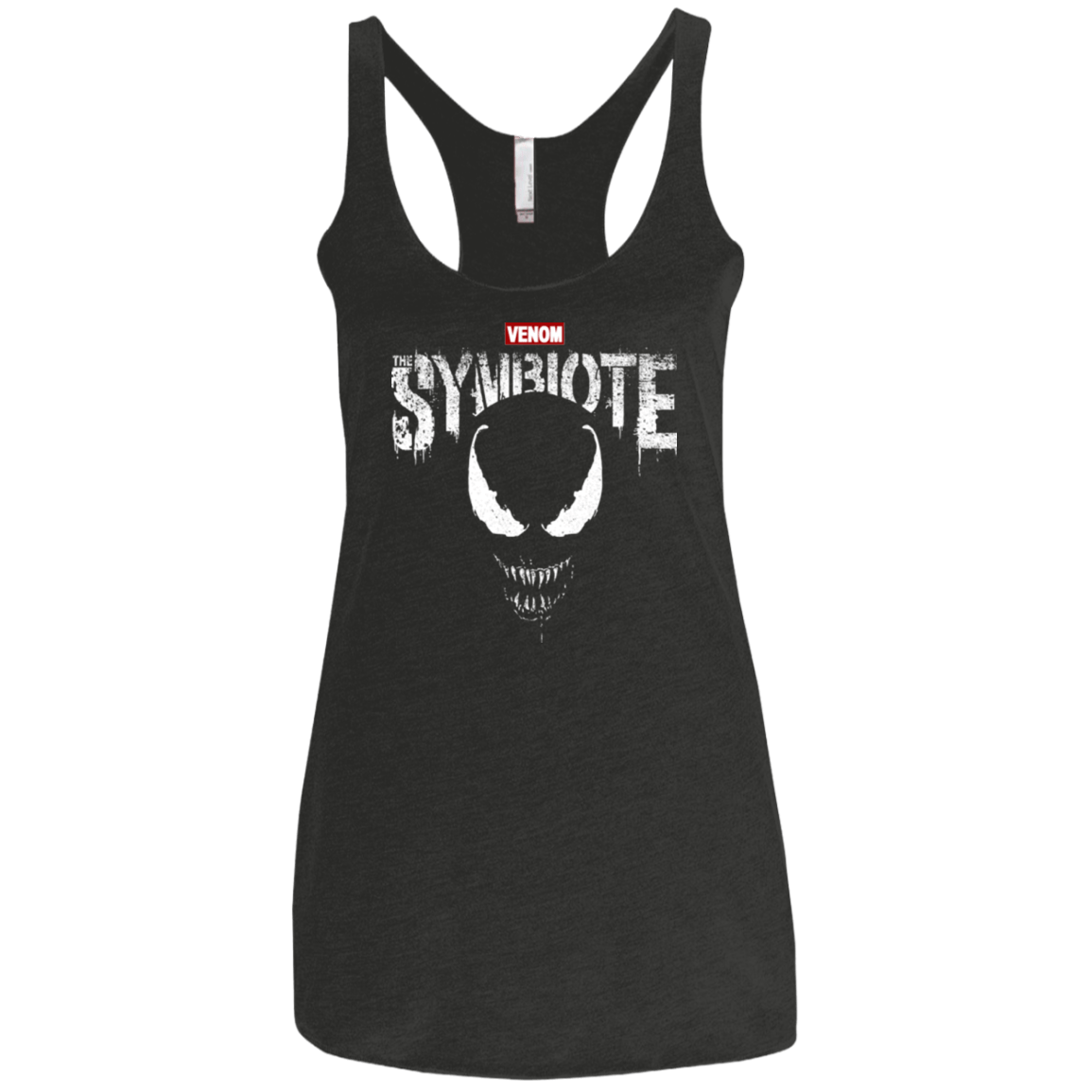 T-Shirts Vintage Black / X-Small Punish The Spider Women's Triblend Racerback Tank