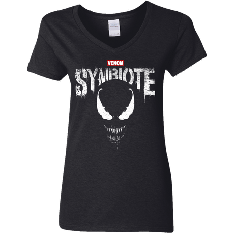 T-Shirts Black / S Punish The Spider Women's V-Neck T-Shirt