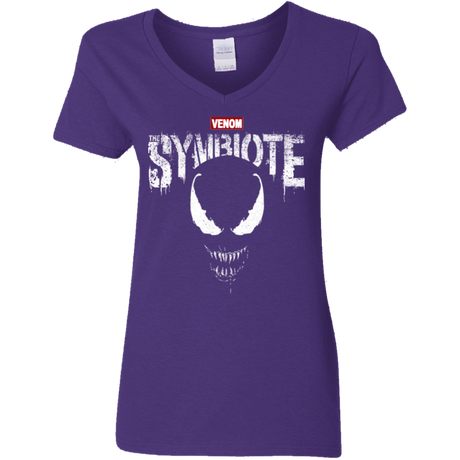 T-Shirts Purple / S Punish The Spider Women's V-Neck T-Shirt