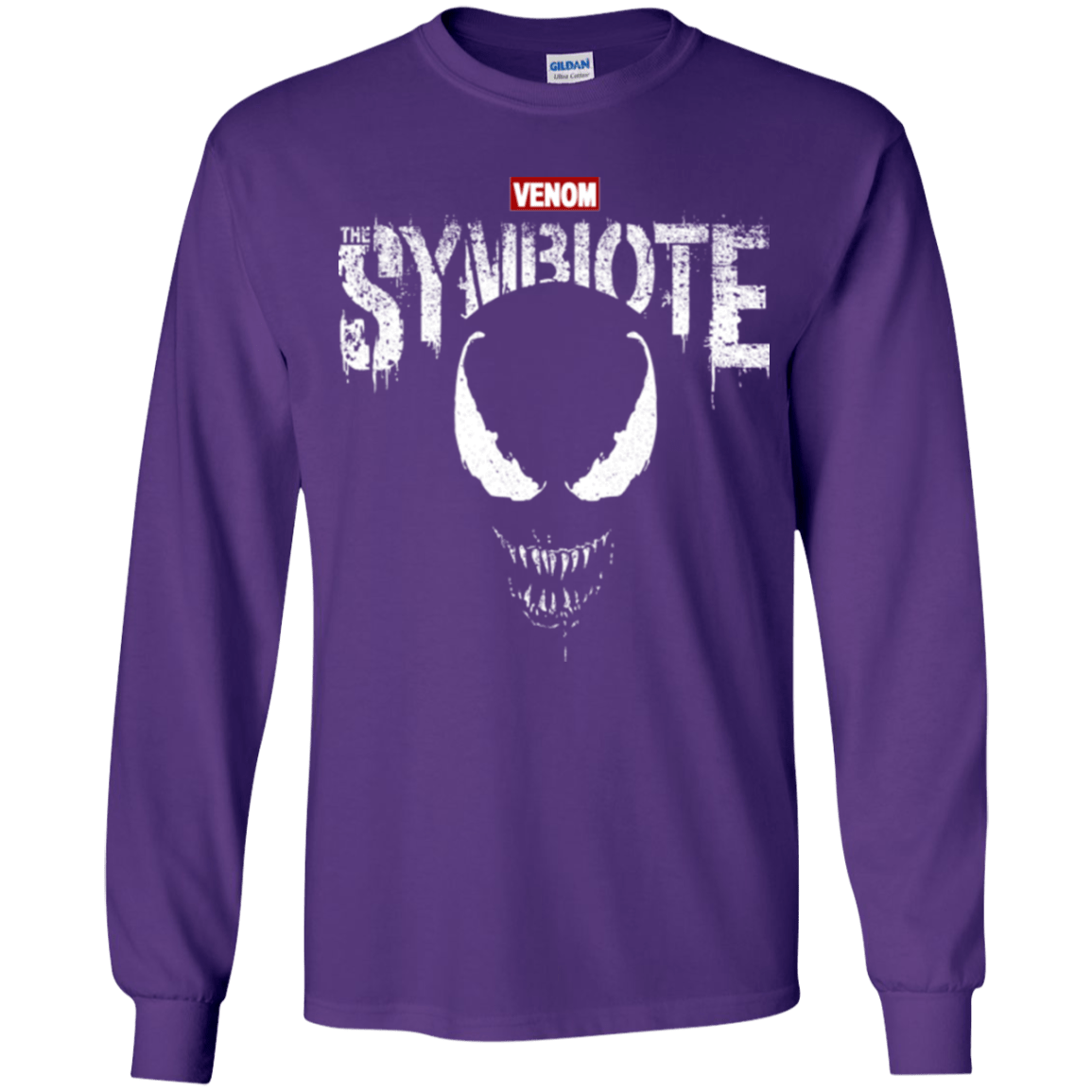 T-Shirts Purple / YS Punish The Spider Youth Long Sleeve T-Shirt
