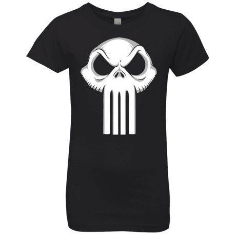 T-Shirts Black / YXS Punisher King Girls Premium T-Shirt