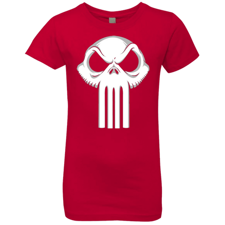 T-Shirts Red / YXS Punisher King Girls Premium T-Shirt