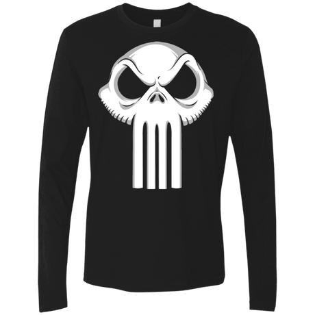 T-Shirts Black / Small Punisher King Men's Premium Long Sleeve