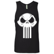 T-Shirts Black / Small Punisher King Men's Premium Tank Top