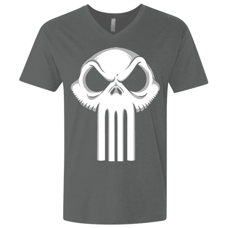T-Shirts Heavy Metal / X-Small Punisher King Men's Premium V-Neck