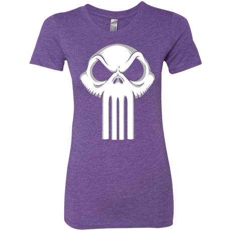 T-Shirts Purple Rush / Small Punisher King Women's Triblend T-Shirt