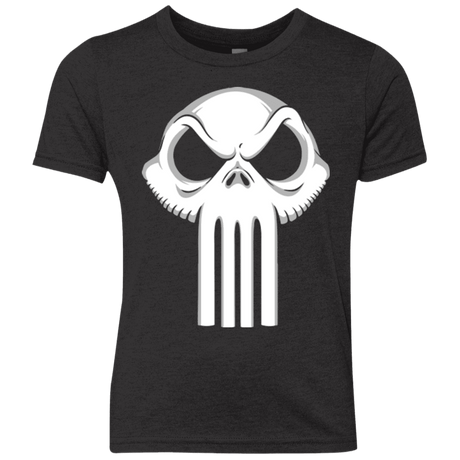 T-Shirts Vintage Black / YXS Punisher King Youth Triblend T-Shirt