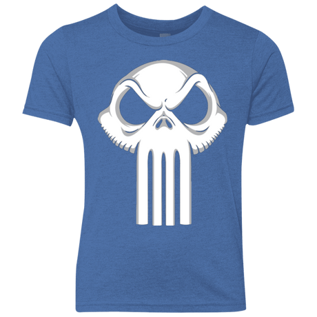 T-Shirts Vintage Royal / YXS Punisher King Youth Triblend T-Shirt