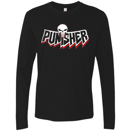 T-Shirts Black / Small Punisher Men's Premium Long Sleeve