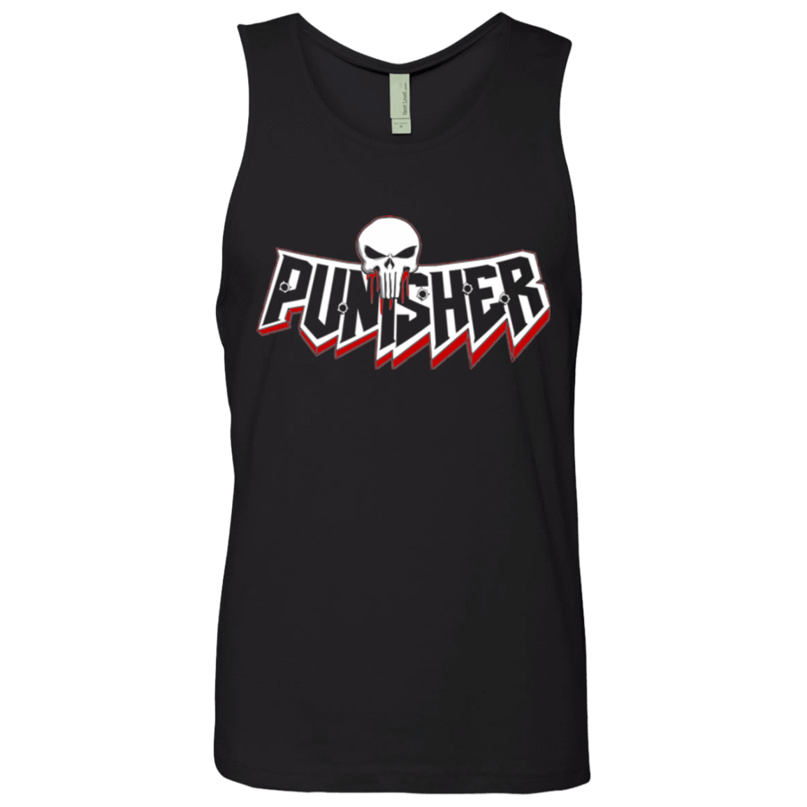 T-Shirts Black / Small Punisher Men's Premium Tank Top