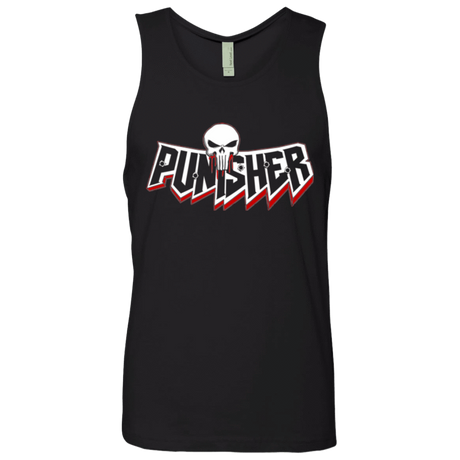 T-Shirts Black / Small Punisher Men's Premium Tank Top