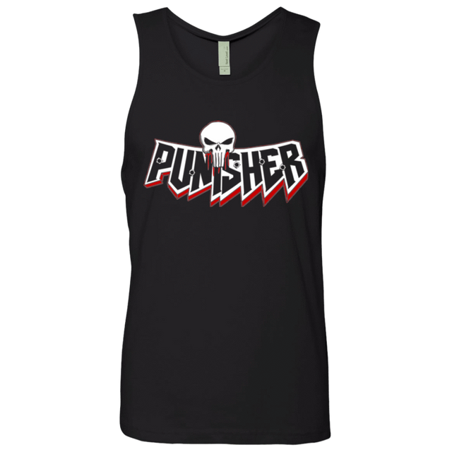 T-Shirts Black / Small Punisher Men's Premium Tank Top