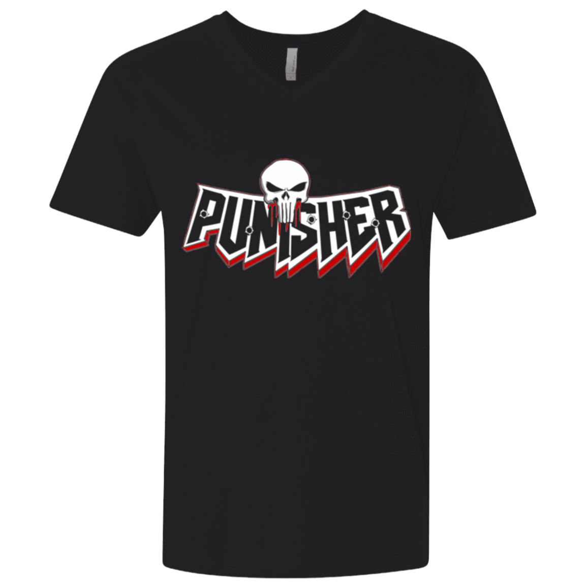 T-Shirts Black / X-Small Punisher Men's Premium V-Neck