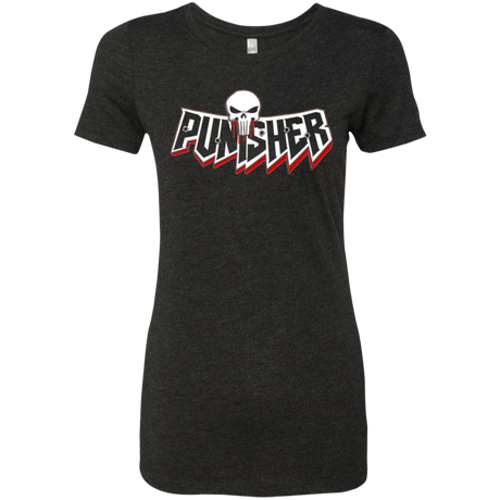 T-Shirts Vintage Black / Small Punisher Women's Triblend T-Shirt