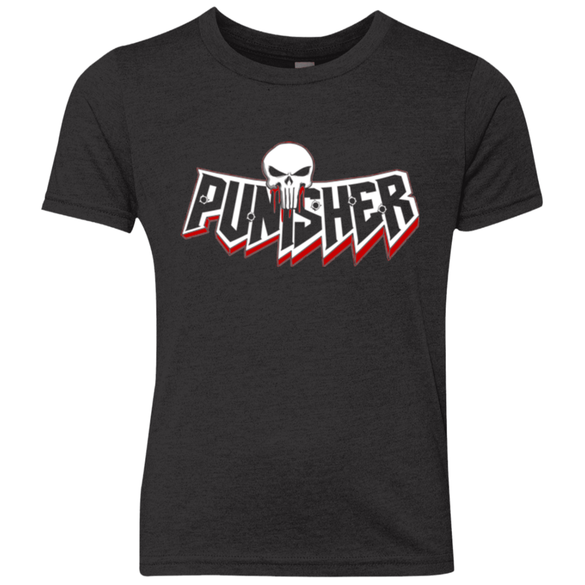T-Shirts Vintage Black / YXS Punisher Youth Triblend T-Shirt