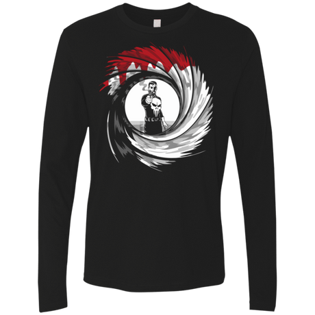 T-Shirts Black / Small Punishment Shot Men's Premium Long Sleeve