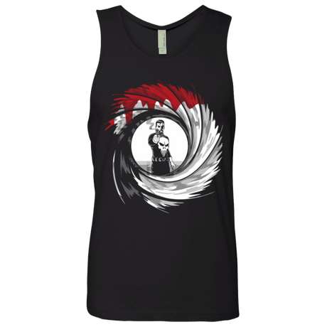 T-Shirts Black / Small Punishment Shot Men's Premium Tank Top